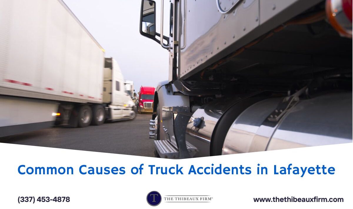 Common Causes of Truck Accidents in Lafayette