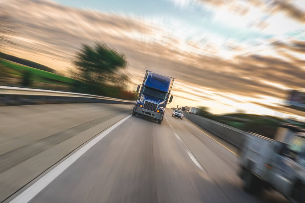 Speeding 18-Wheelers: Why Stopping Distance Matters