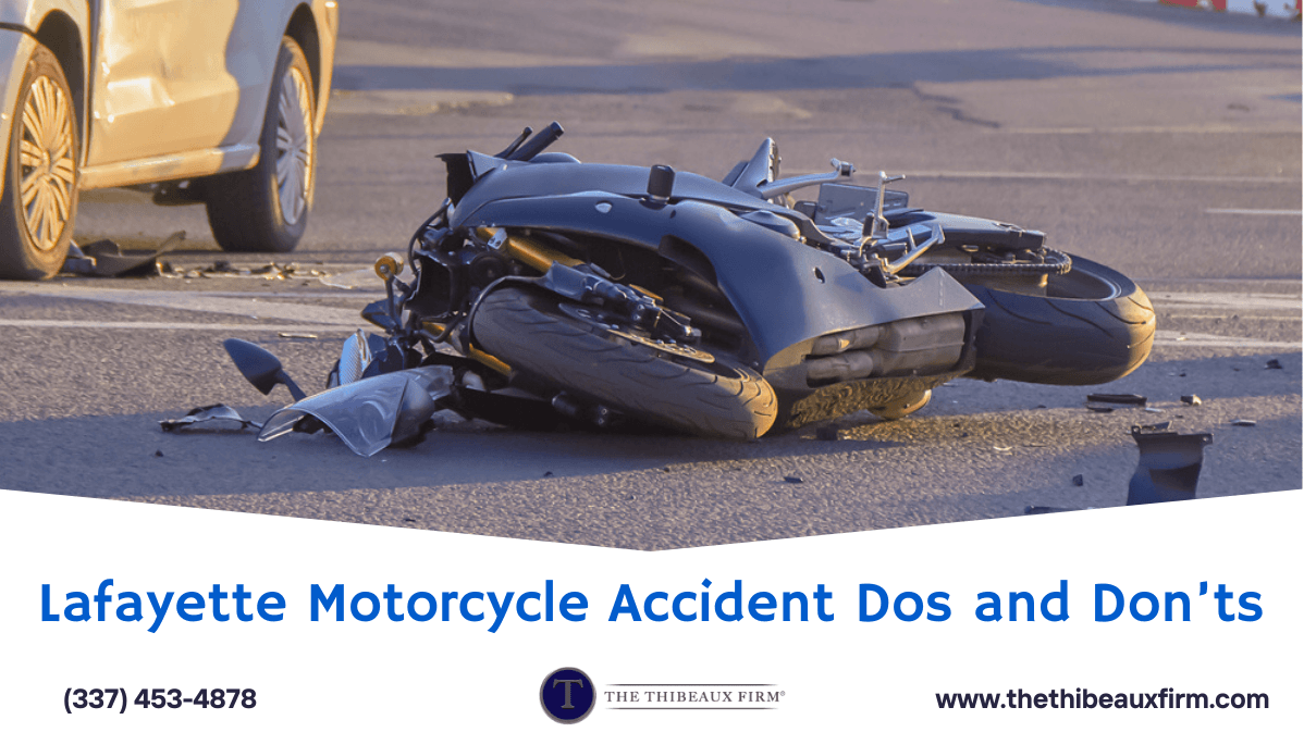 Lafayette Motorcycle Accident Dos and Don’ts