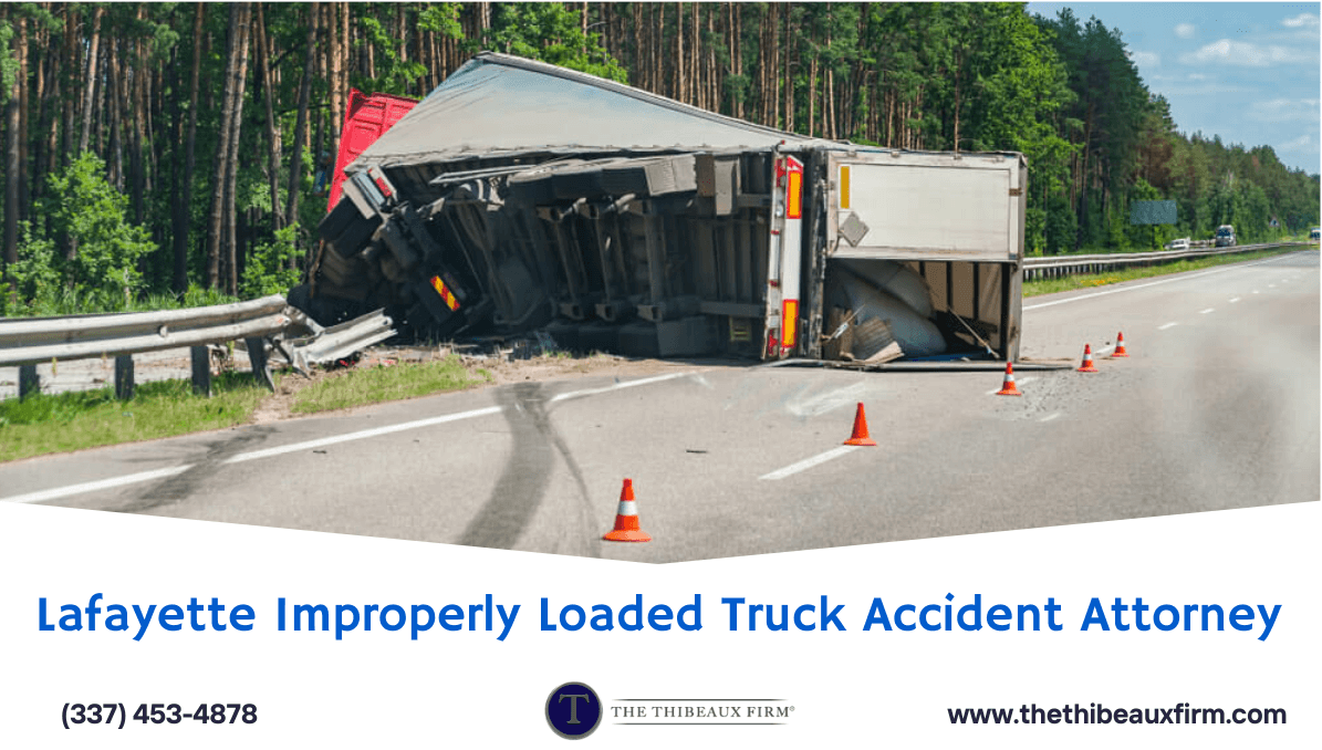 Lafayette Improperly Loaded Truck Accident