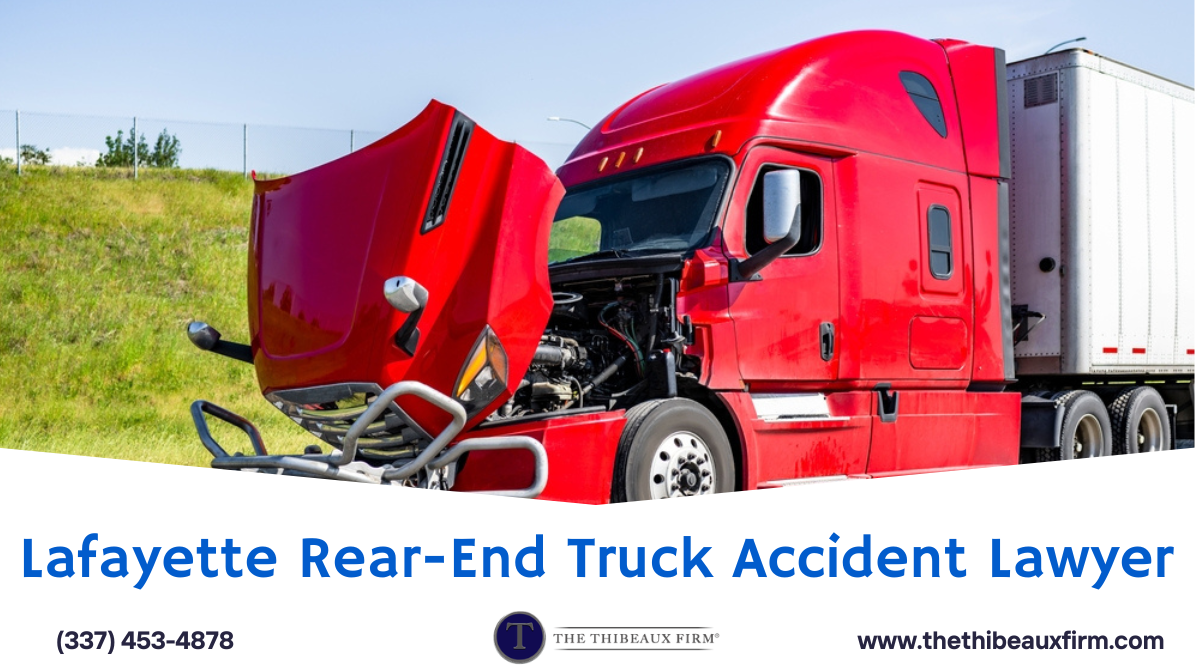 Lafayette Rear-End Truck Accident Lawyer
