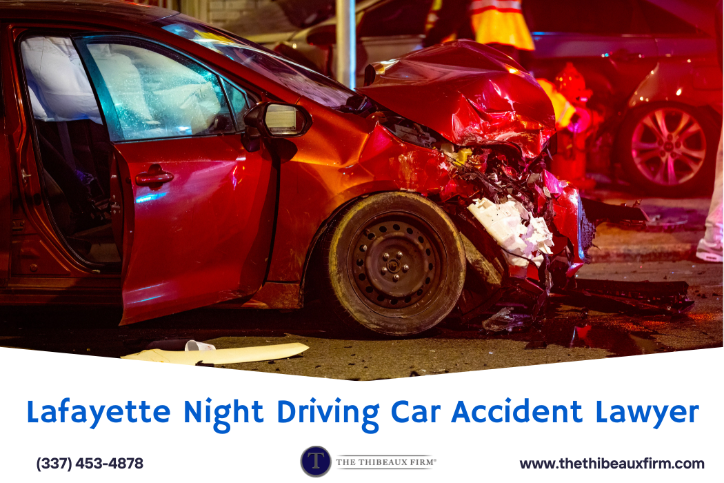 Lafayette Night Driving Car Accident Lawyer